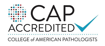 CAP accredited — College of American Pathologists